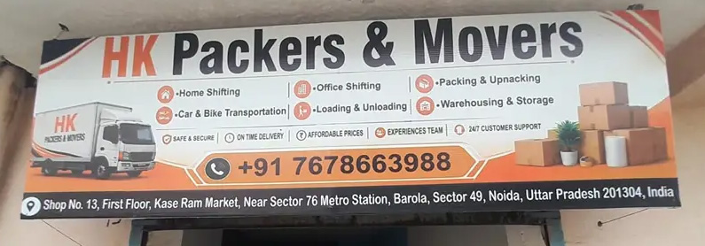 Trusted Packers and Movers in Noida