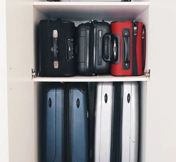 Luggage storage room