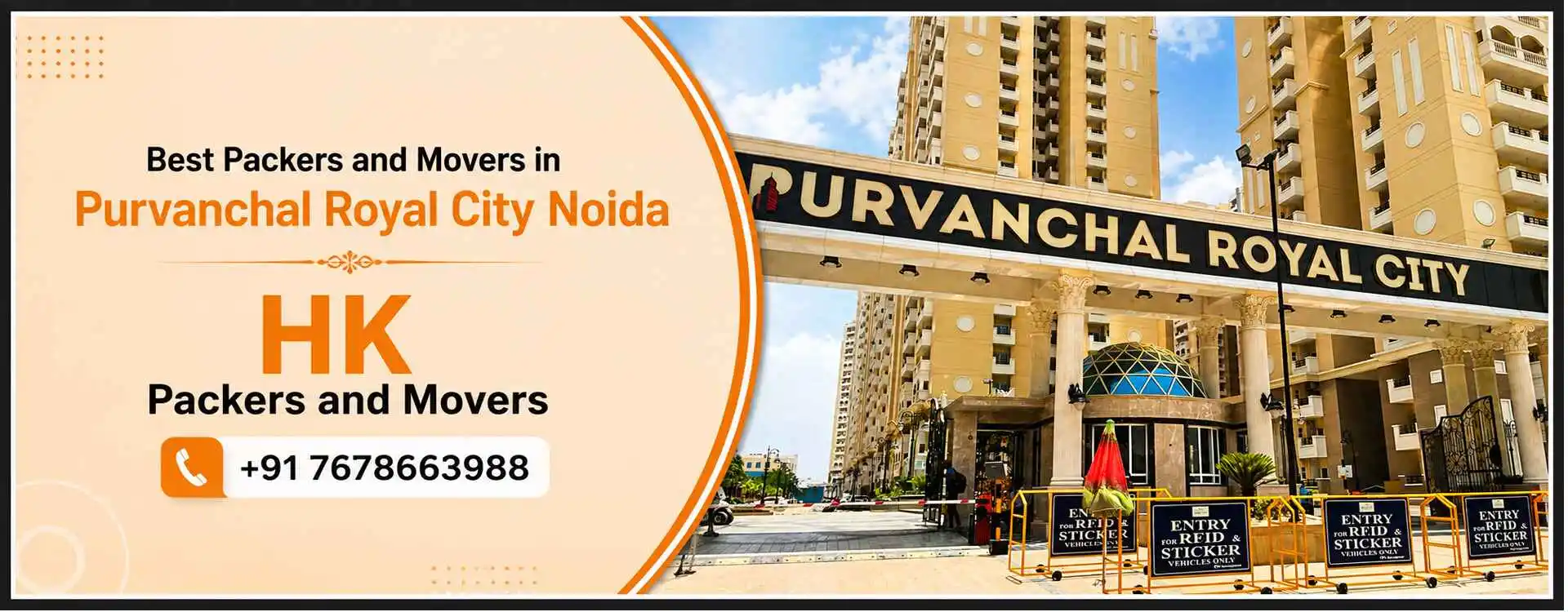 Household relocation at purvanchal royal city Noida