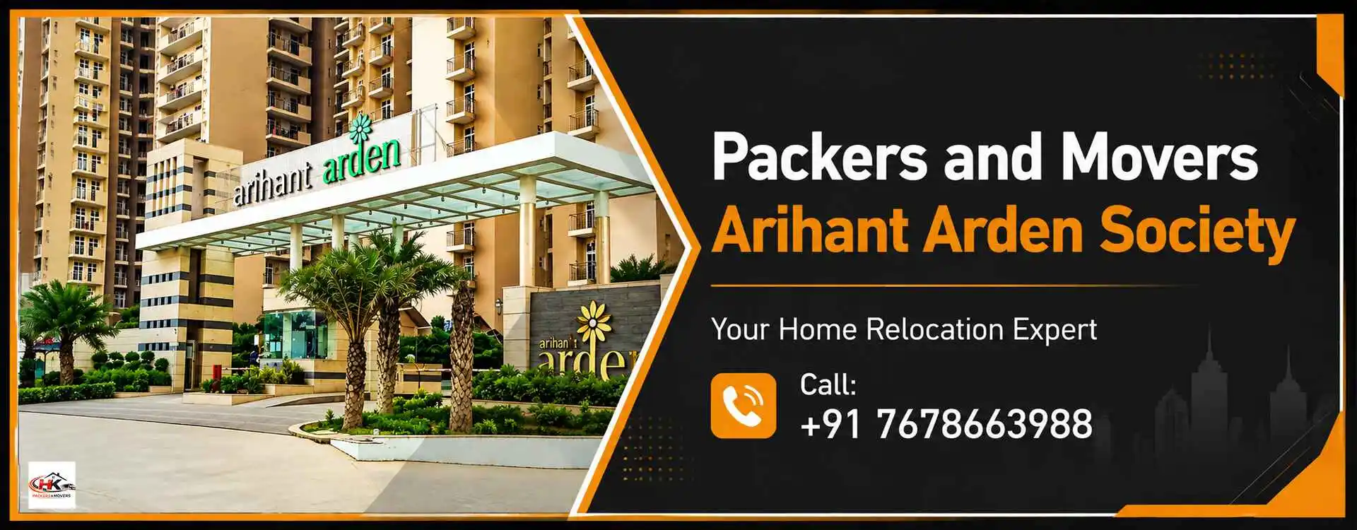 Household Shifting at Arihant Arden Society Noida