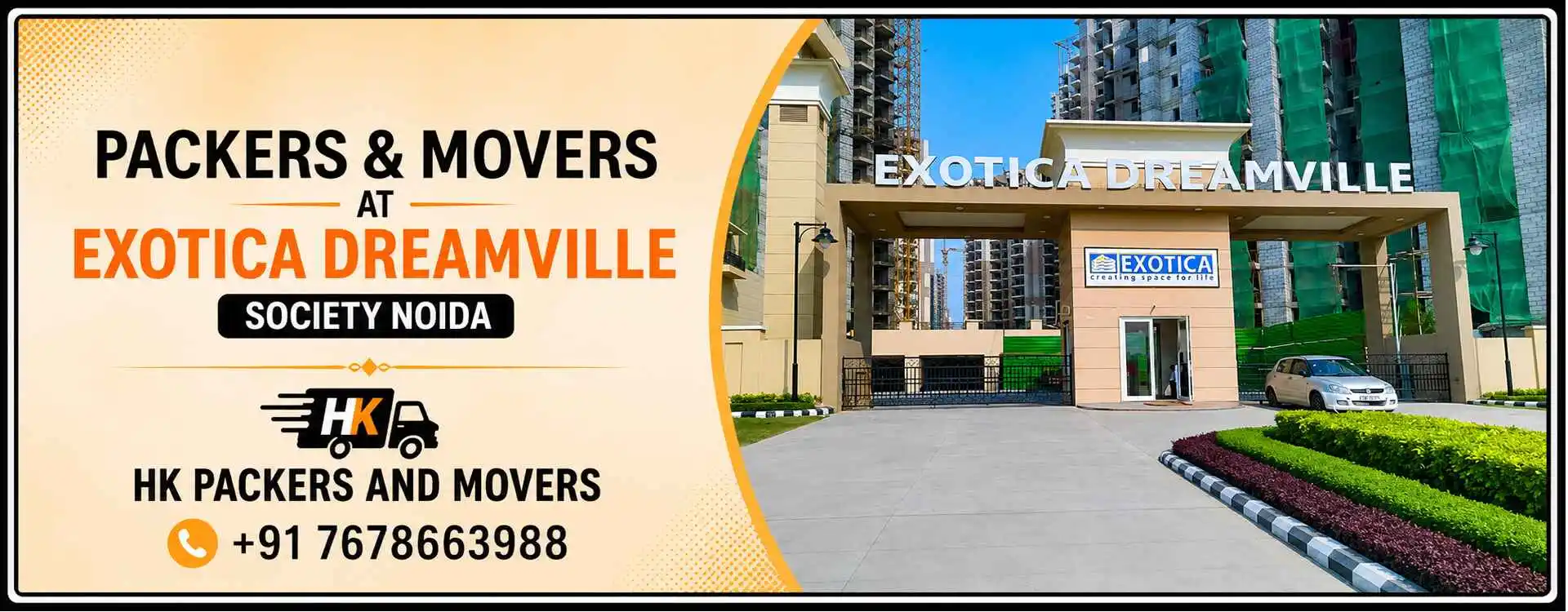 Exotica Dream Ville Society Noida Home Shifting