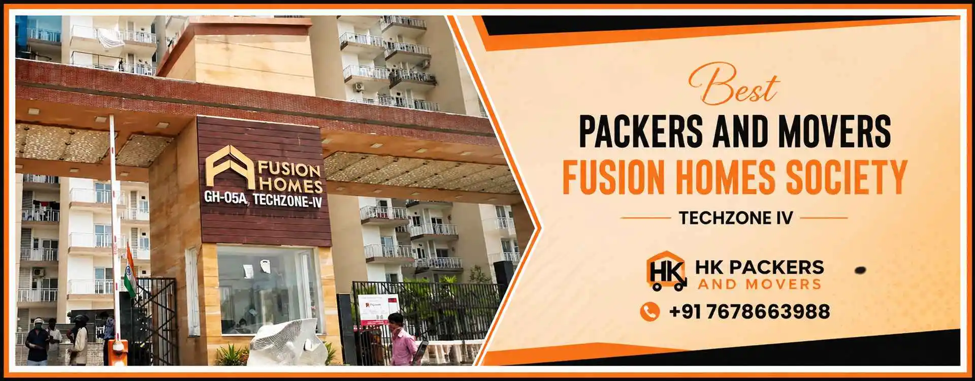 Fusion Homes Society Noida Home Shifting
