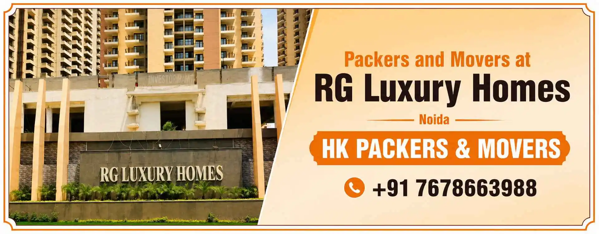 RG Luxury Homes Sector 16B Home Shifting Service