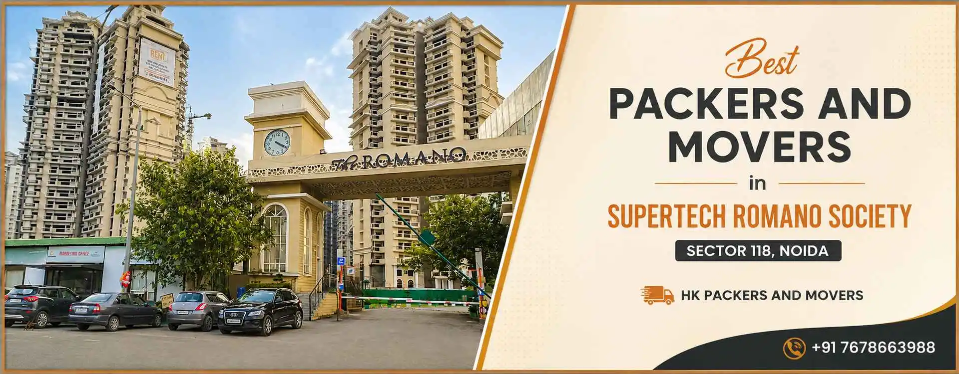 Supertech Romano Sector 118 Noida Home Shifting Service